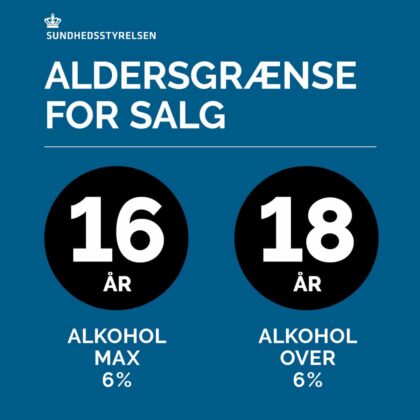 Aldersgrænse for salg af alkohol