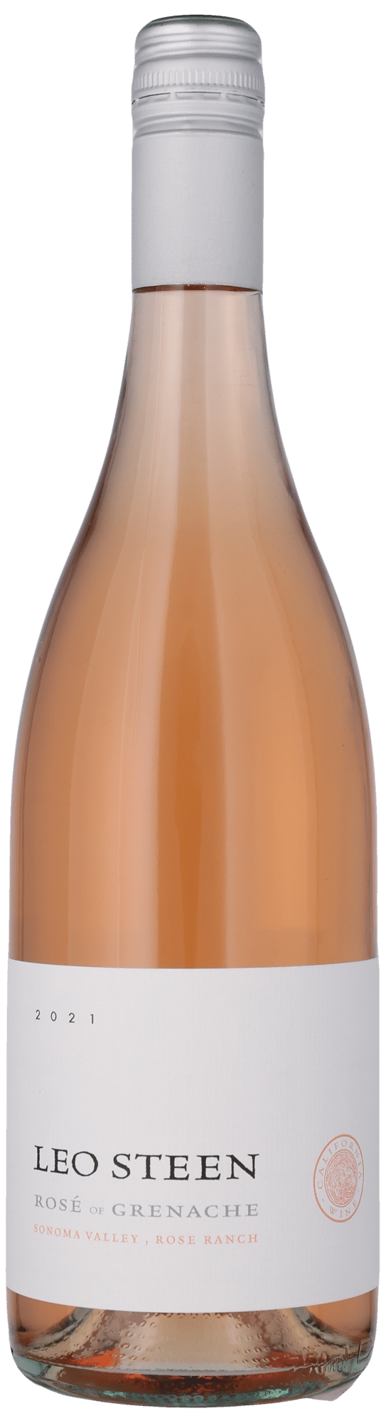 GRENACHE ROSE BIO Sonoma Valley, Leo Steen Wines
