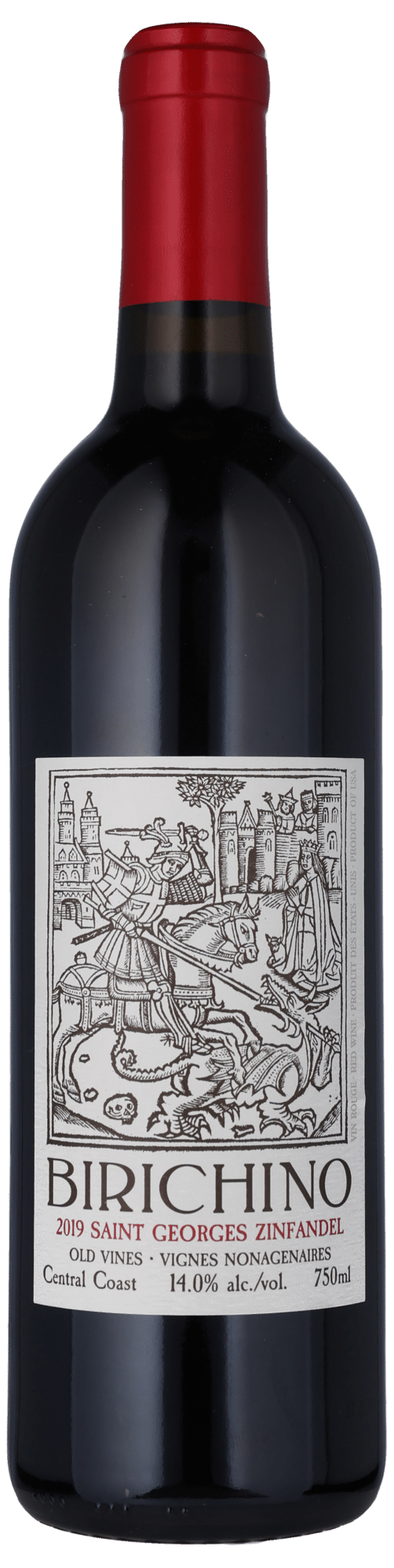 ZINFANDEL ST GEORGES OLD VINES Central Coast, Birichino, Californien