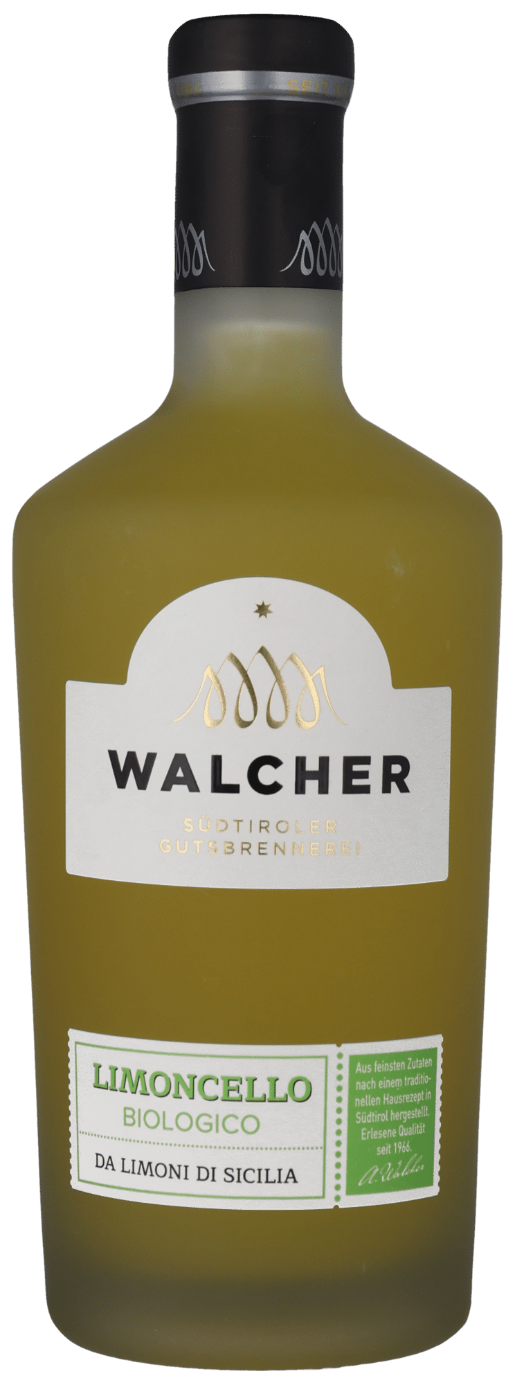 LIMONCELLO BIOLOGICO 25% ØKO Walcher