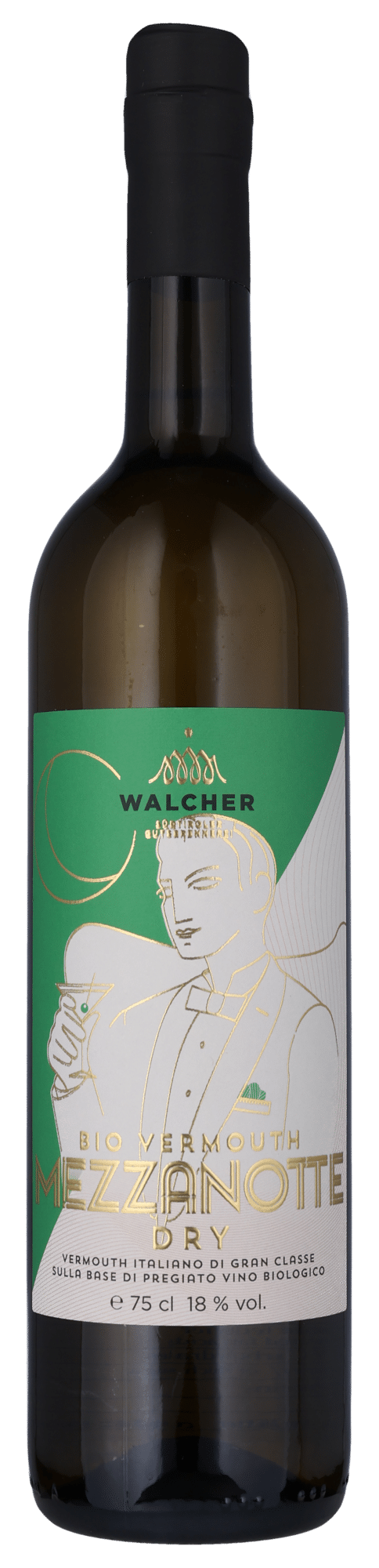 MEZZANOTTE DRY VERMOUTH ØKO 18% Organic Vermouth Walcher