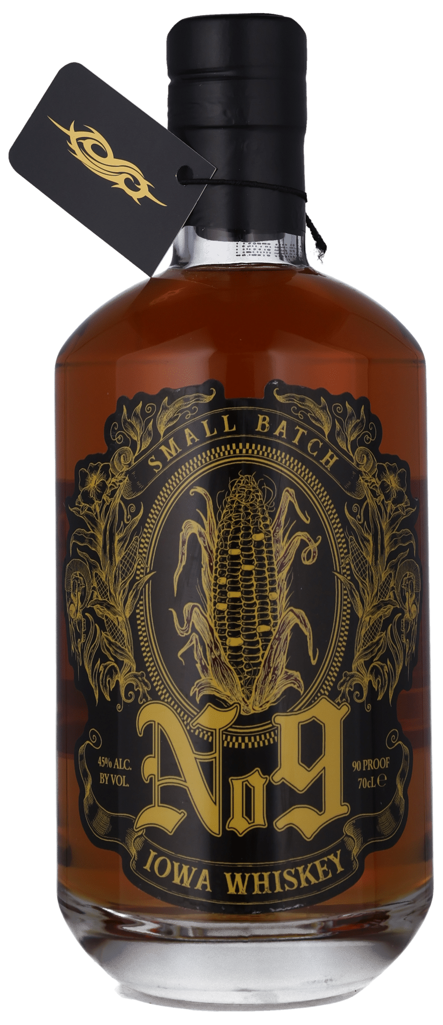 SLIPKNOT WHISKY NO 9 45% IOWA WHISKEY