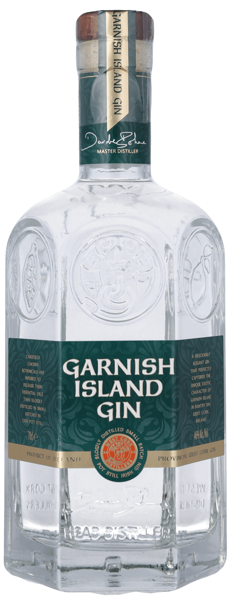 GARNISH ISLAND 46% Irish Gin, West Cork Distillers