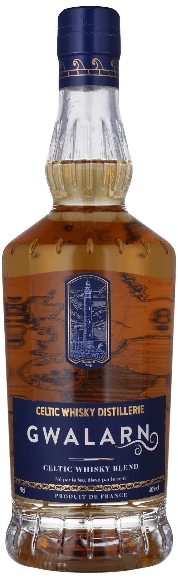 GWALARN WHISKY 40% Blended Whisky, Celtic Whisky Distillery Maison Villevert