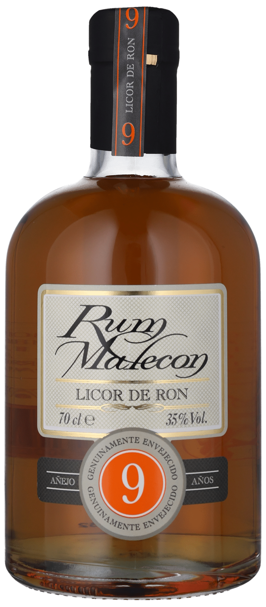 MALECON 9 YO LICOR DE RON 35% Savio s.r.l. Rum