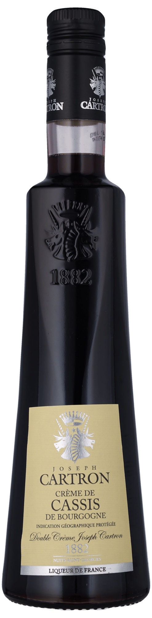 DOUBLE CREME DE CASSIS (solbær) 19% Joseph Cartron