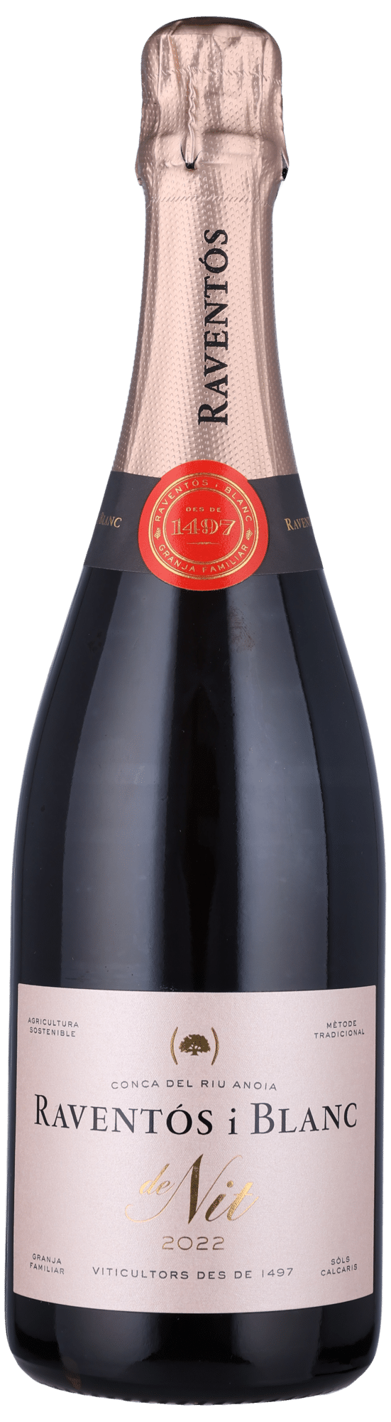 DE NIT BRUT ROSE ØKO Raventos i Blanc, Conca del Riu Anoia