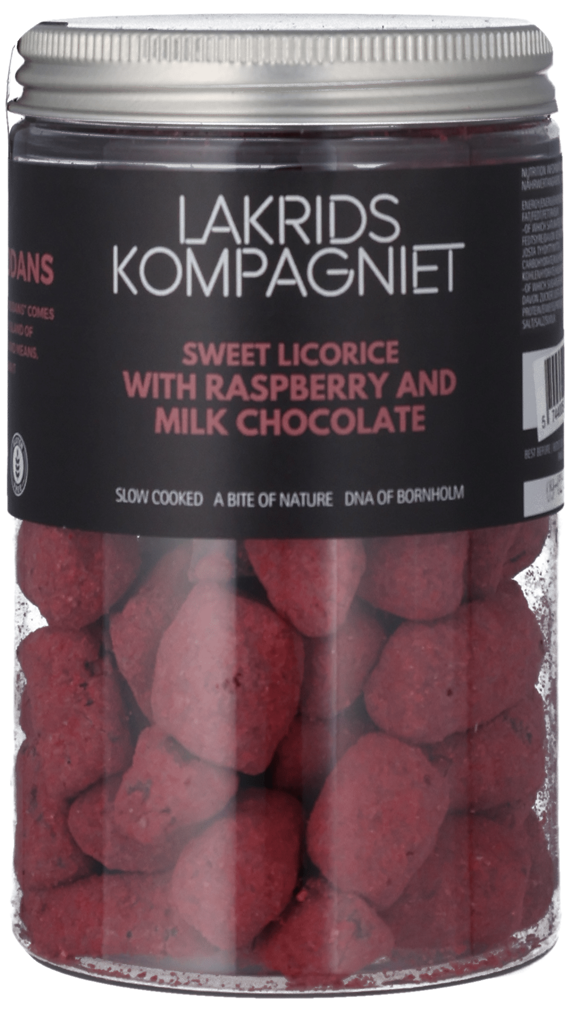 260 SØD LAKRIDS MED HINDBÆR LakridsKompagniet